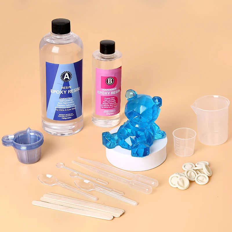 Resin Mixing Cup - Zestaw żywicy epoksydowej Crystal Clear Łatwe