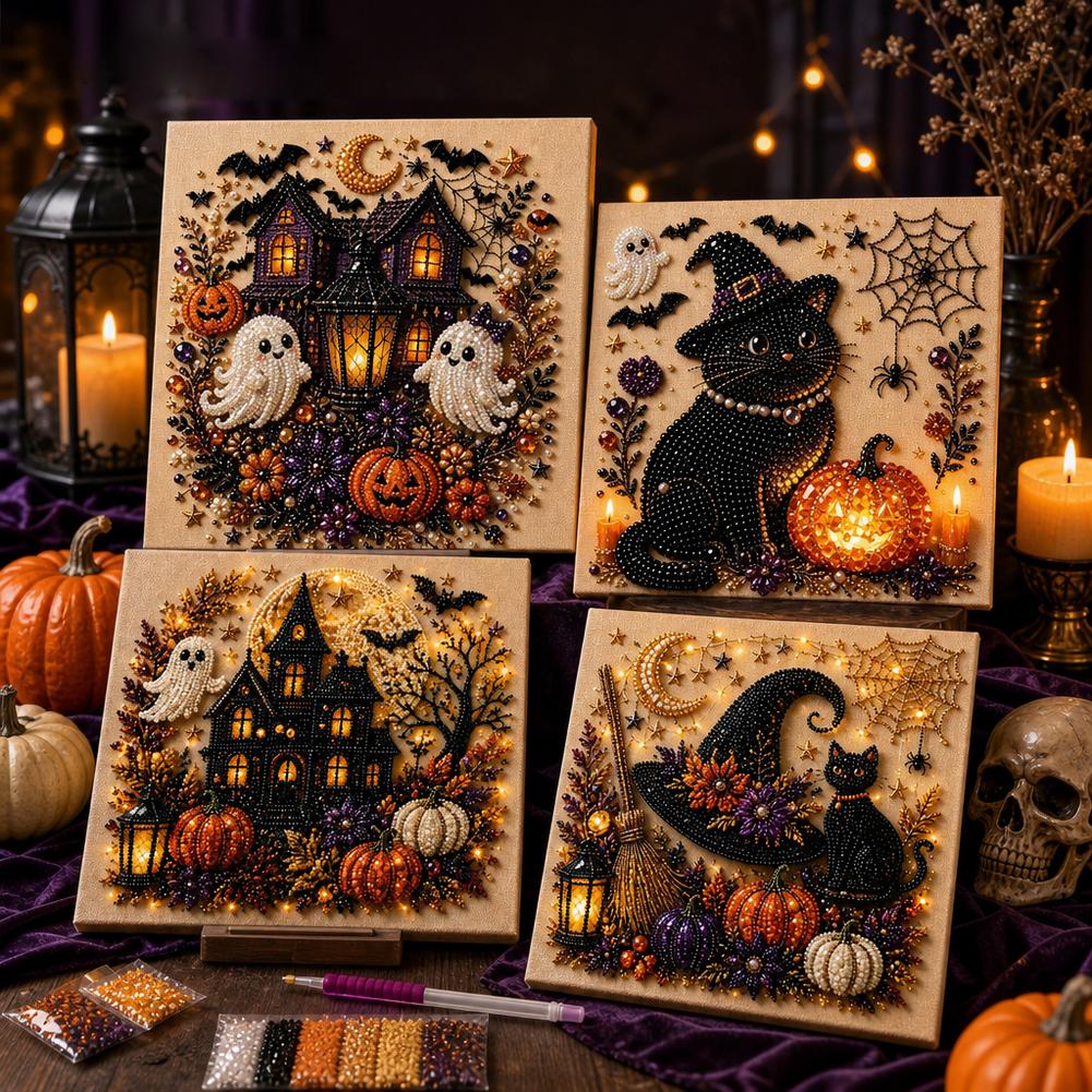 Resin Art Canvas - Zestaw do samodzielnego wykonania diamentowej mozaiki