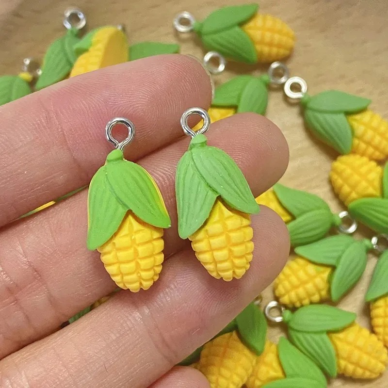 20 szt. Zabawne Mini Kukurydzy – Resin Art Earrings recenzja i cena