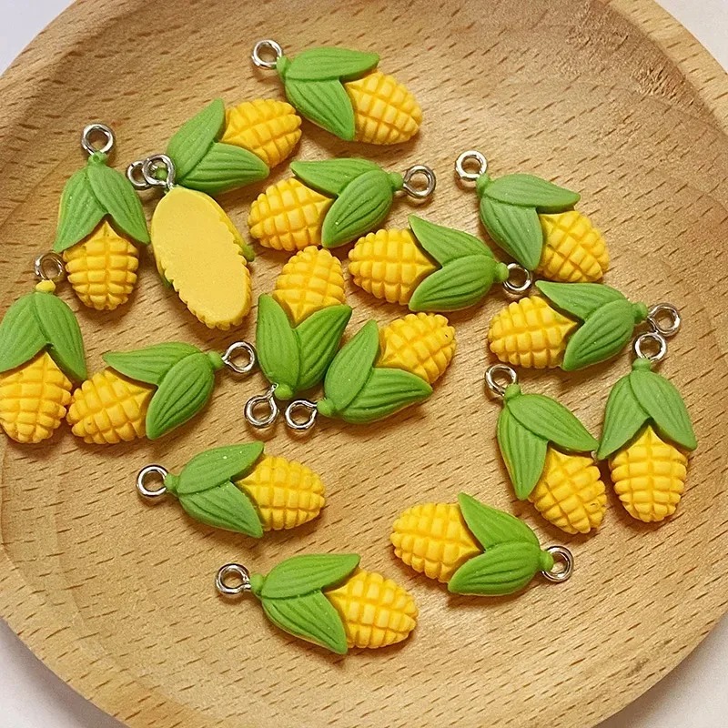 20 szt. Zabawne Mini Kukurydzy – Resin Art Earrings recenzja i cena