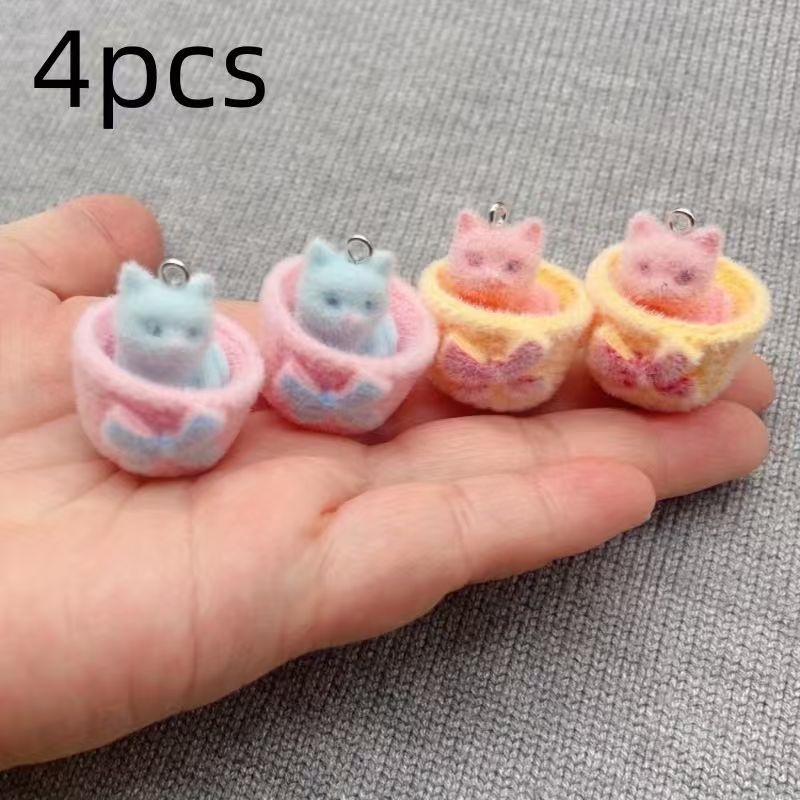 4 szt. zawieszek 3D z żywicy w – Resin Art Earrings recenzja i cena