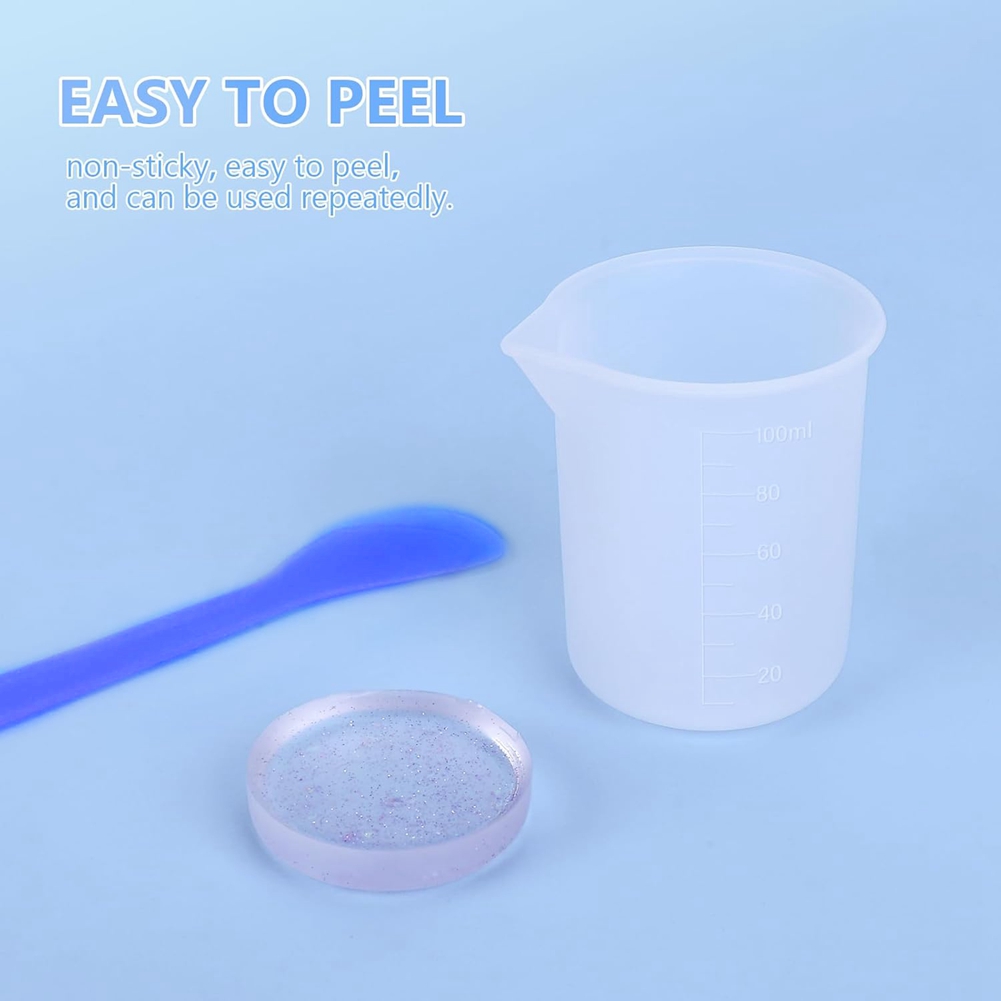 Silikonowe kubki do odmierzani – Resin Mixing Cup recenzja i cena