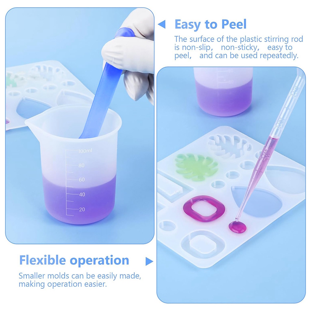 Silikonowe kubki do odmierzani – Resin Mixing Cup recenzja i cena
