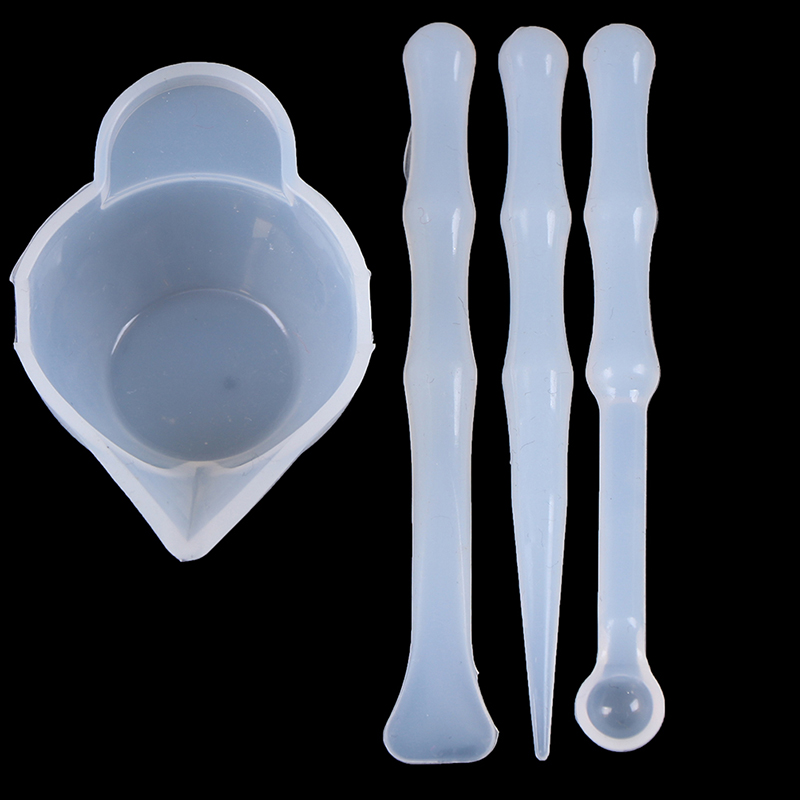 1 zestaw silikonowych foremek  – Resin Mixing Cup recenzja i cena