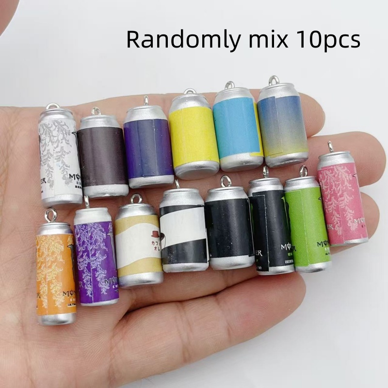10 szt. Mini Symulowane Puszki – Resin Art Earrings recenzja i cena
