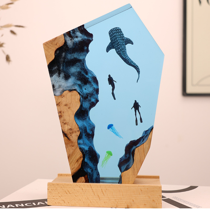 Żywiczna Ozdoba na Biurko: Wie – Resin Art Gift For Anniversary recenzja i cena