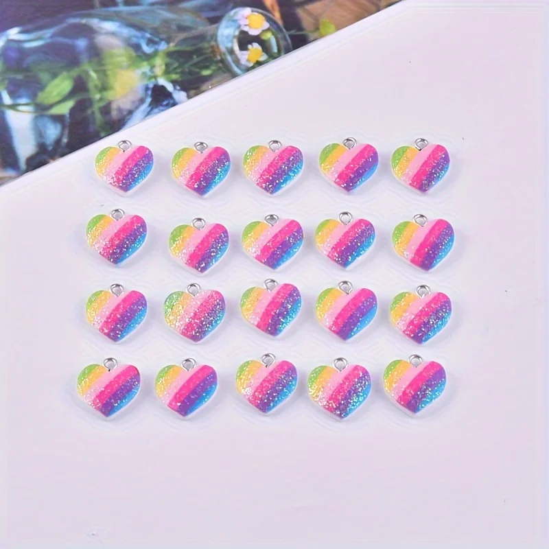 10 szt. Kolorowe zawieszki z ż – Resin Art Earrings recenzja i cena