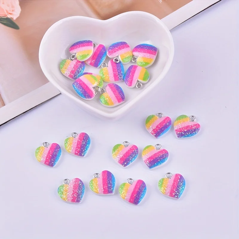 10 szt. Kolorowe zawieszki z ż – Resin Art Earrings recenzja i cena