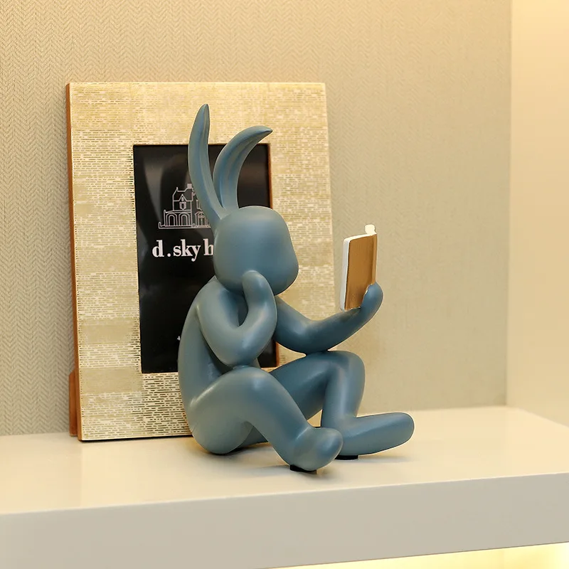 Kreatywna figurka królika czyt – Resin Art Gift For Anniversary recenzja i cena