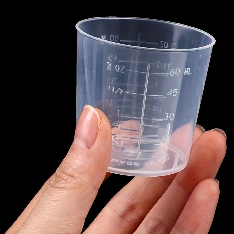50 szt. Przezroczyste kubki z  – Resin Mixing Cup recenzja i cena