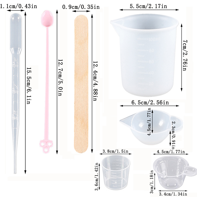 Zestaw narzędzi do odlewania ż – Resin Mixing Cup recenzja i cena