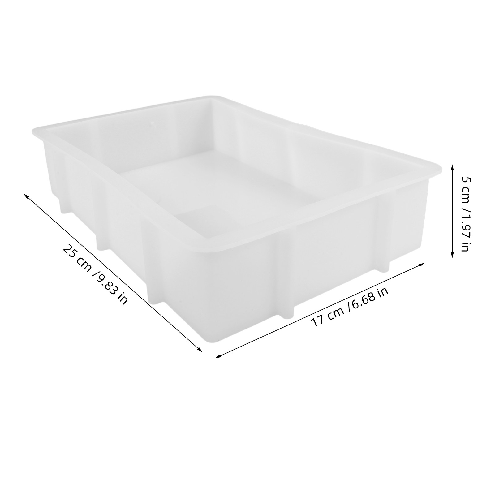 Duża, prostokątna forma siliko – Tray Mold Rectangle recenzja i cena