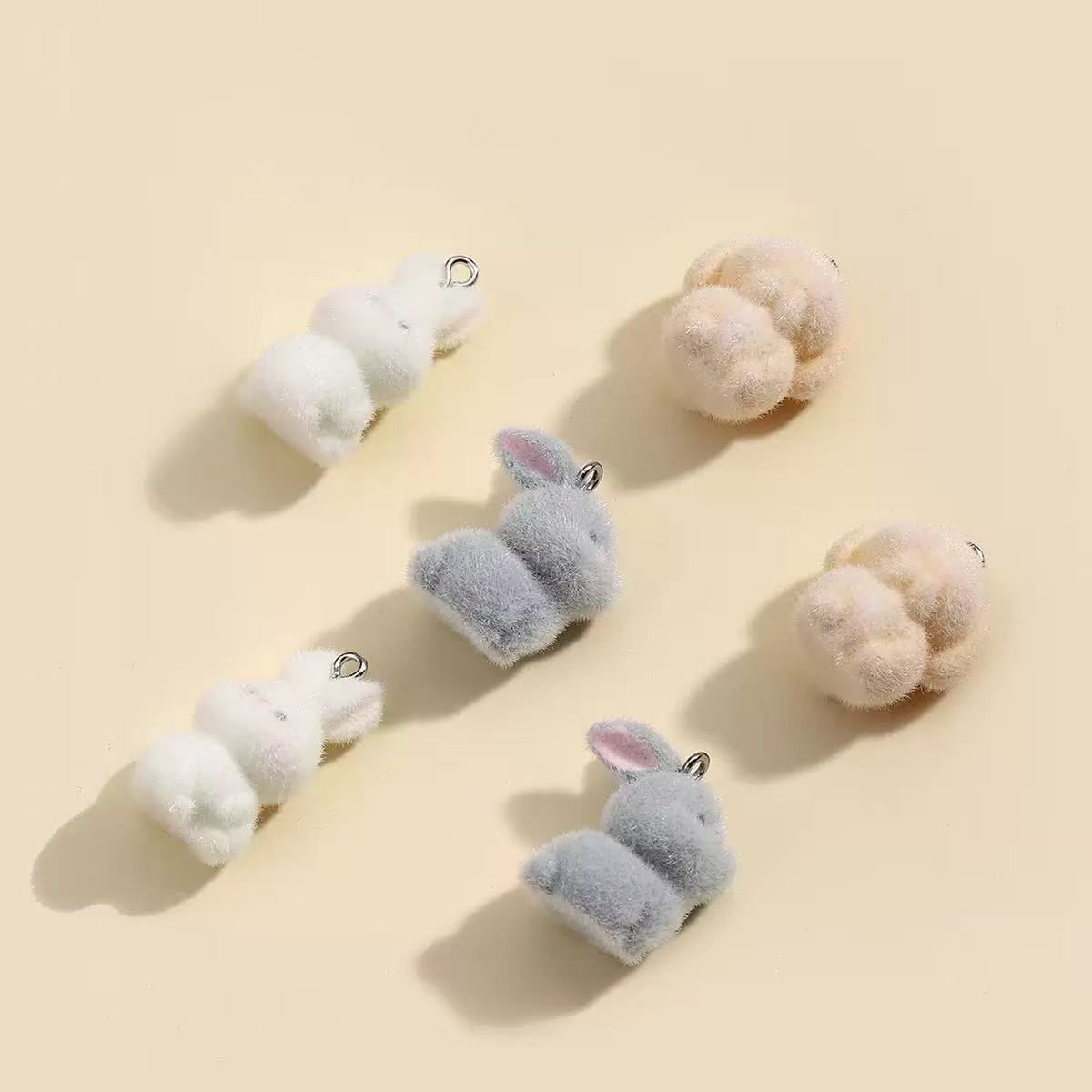 10 szt. Flokowane Figurki Król – Resin Art Earrings recenzja i cena