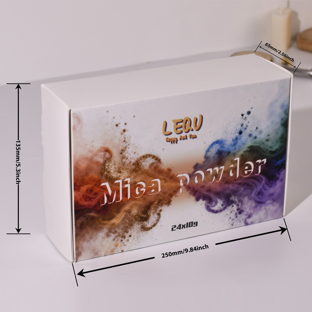 24-kolorowy proszek mika chame – Resin Art Canvas recenzja i cena
