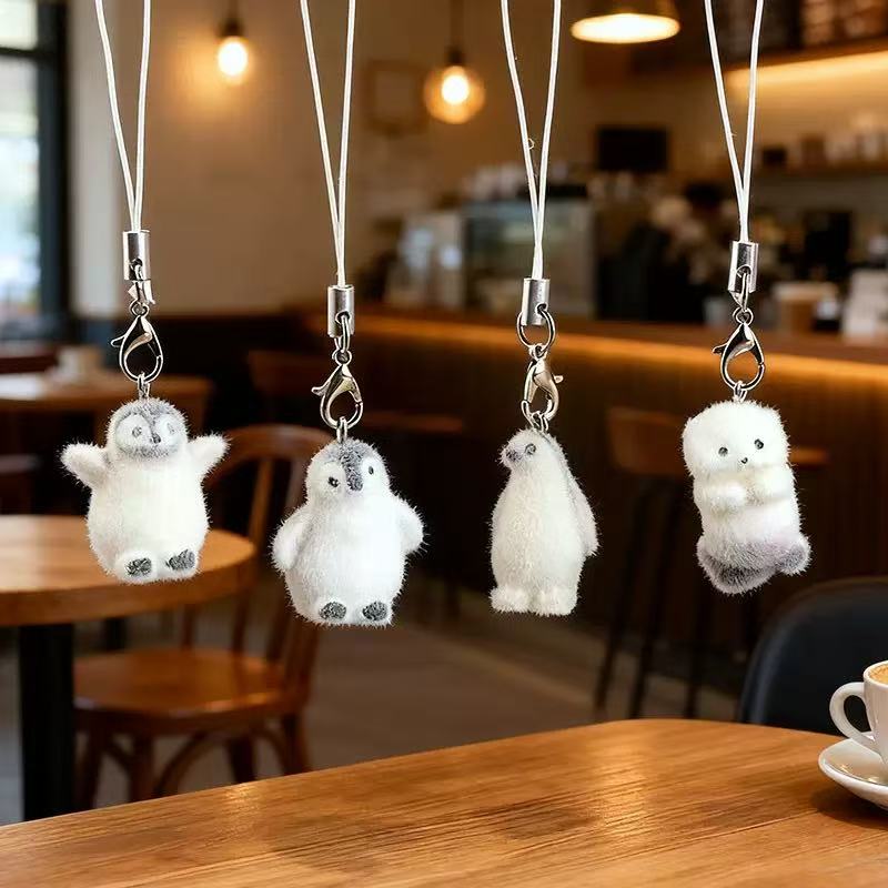 5 szt. Małe pingwiny z żywicy  – Resin Art Earrings recenzja i cena