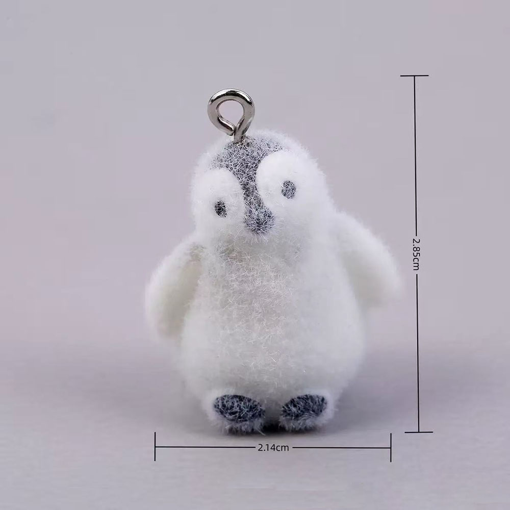 5 szt. Małe pingwiny z żywicy  – Resin Art Earrings recenzja i cena