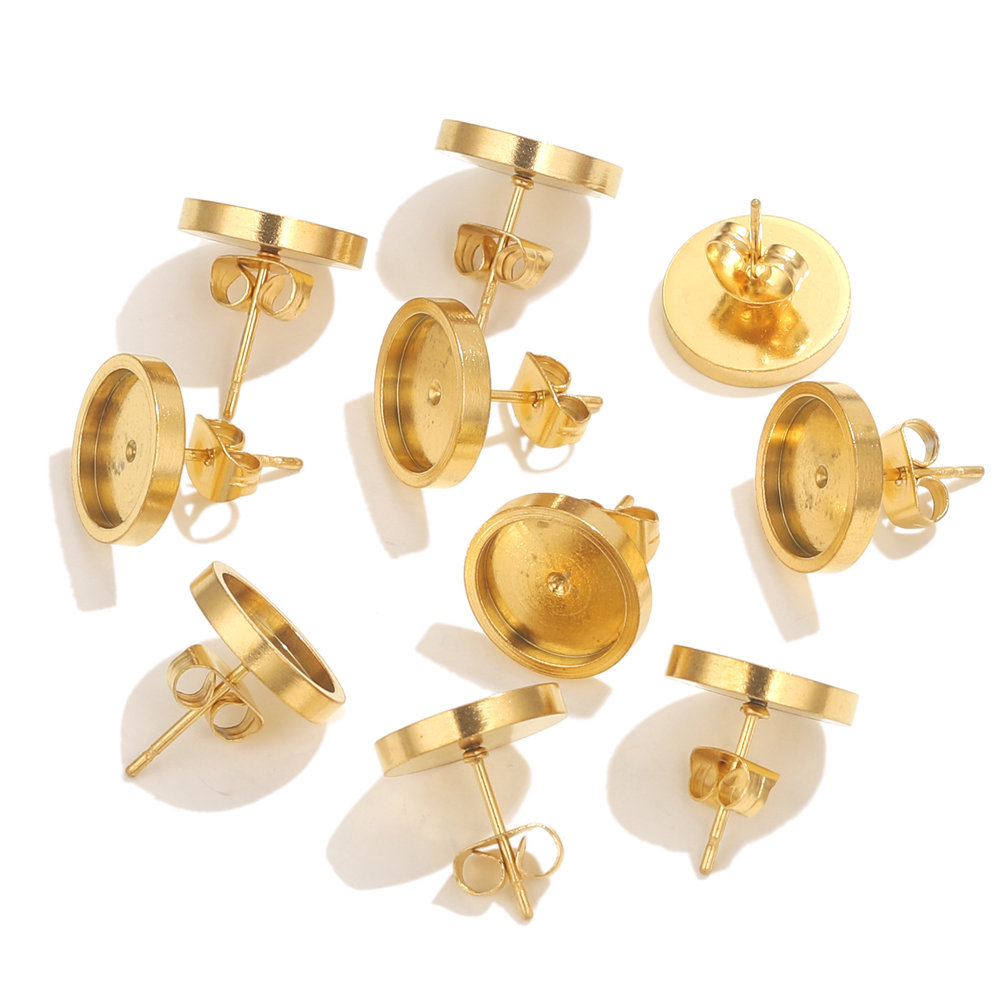 10 sztuk ze stali nierdzewnej  – Resin Art Earrings recenzja i cena